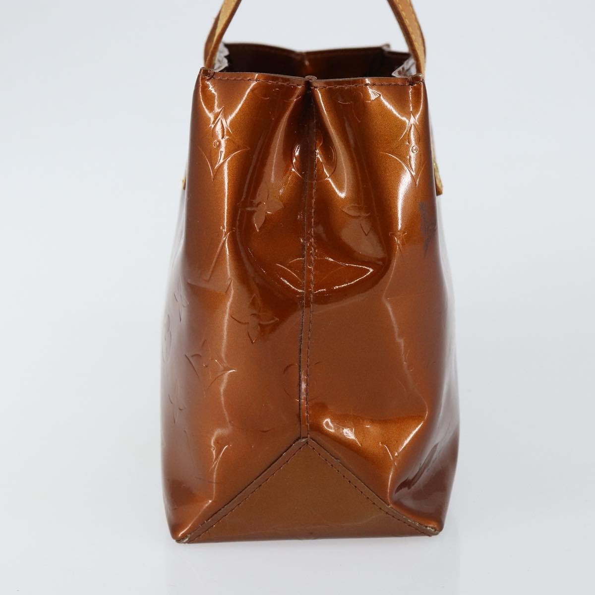 Louis Vuitton Reade Handbag Monogram Vernis, BROWN, PATENT_LEATHER, Handbag