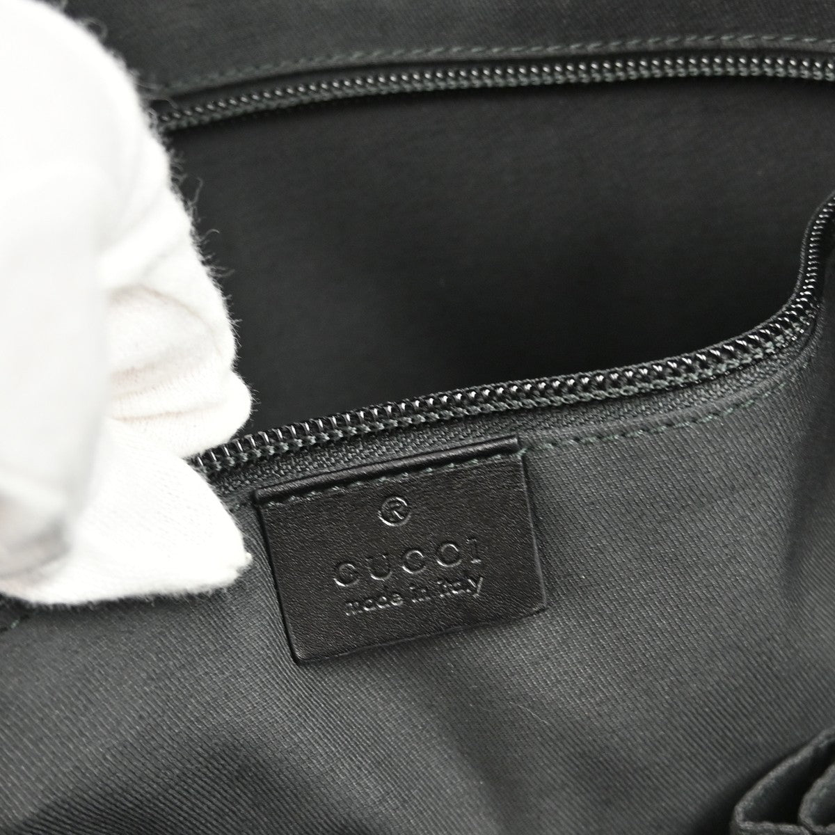 Gucci Diamante bright briefcase Leather, BLACK, LEATHER, Briefcase