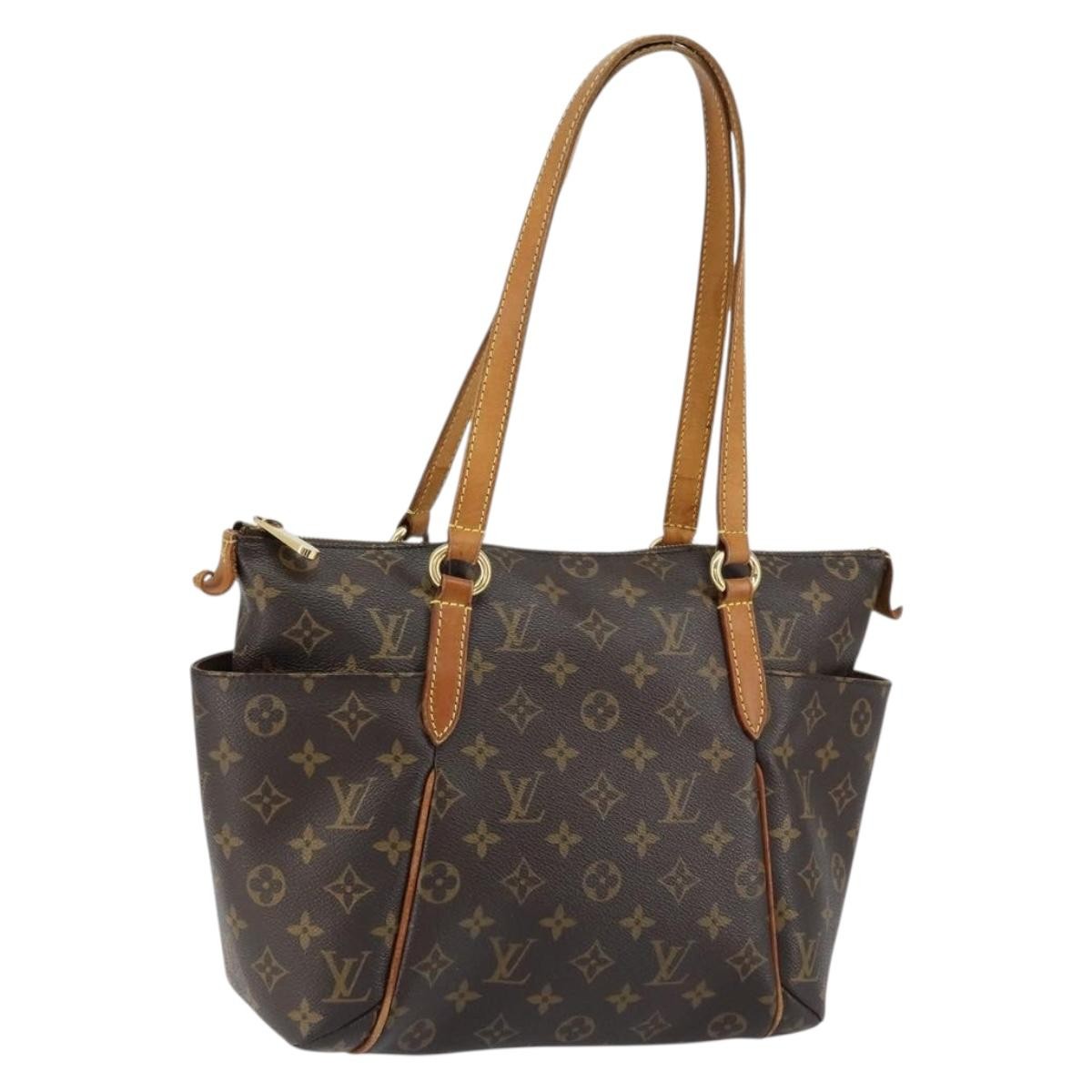 Louis Vuitton Totally Handbag Monogram Canvas, BROWN, CANVAS, Tote bag