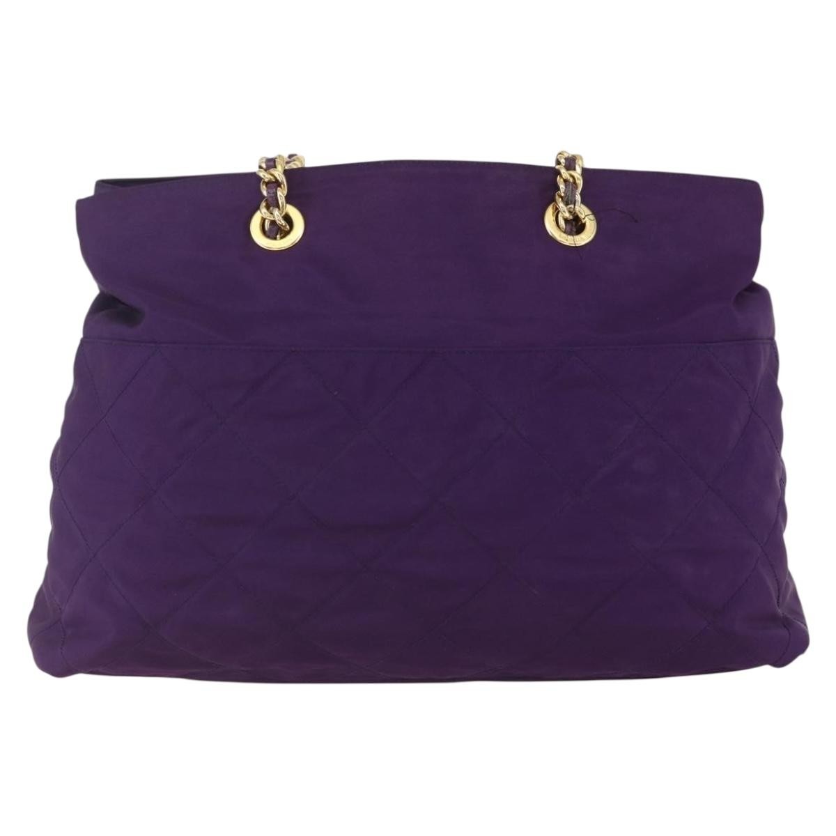 Prada Vintage Shoulder Bag Tessuto, PURPLE, NYLON, Shoulder bag