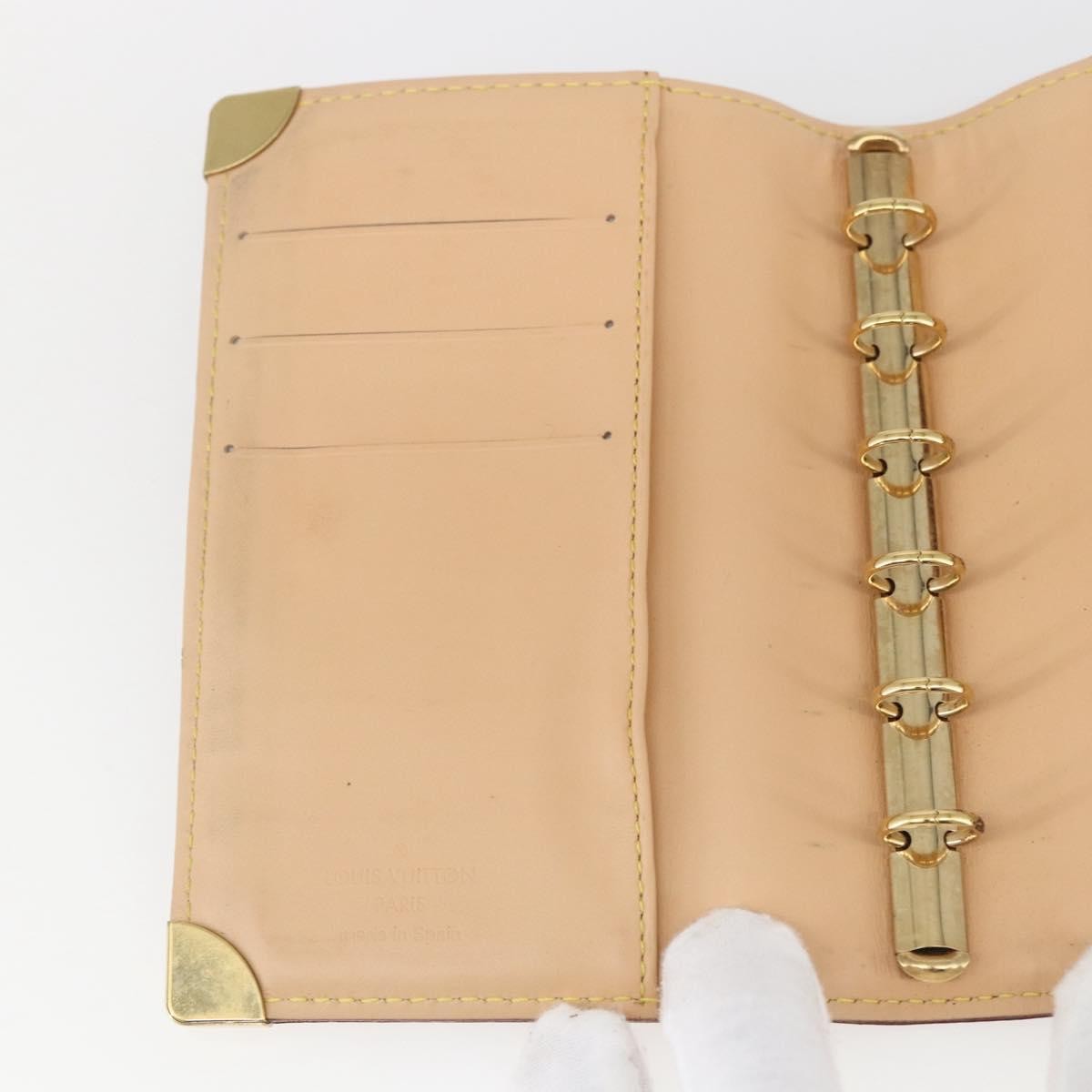 Louis Vuitton Agenda Cover Canvas Multicolor, BLACK, CANVAS, Wallets