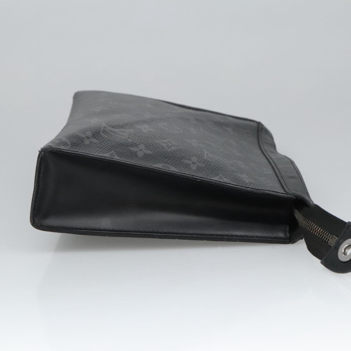 Louis Vuitton Pochette Voyage Monogram Eclipse Canvas, BLACK, CANVAS, Clutche & pouche