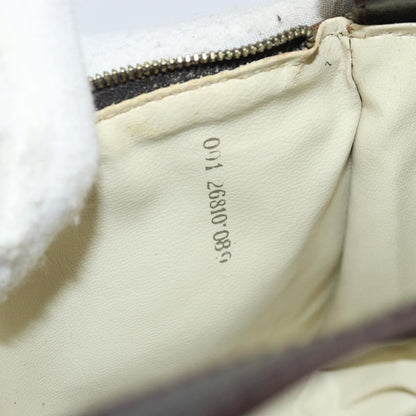 Fendi Vintage Shoulder Bag Zucca Canvas, BEIGE, PVC, Shoulder bag