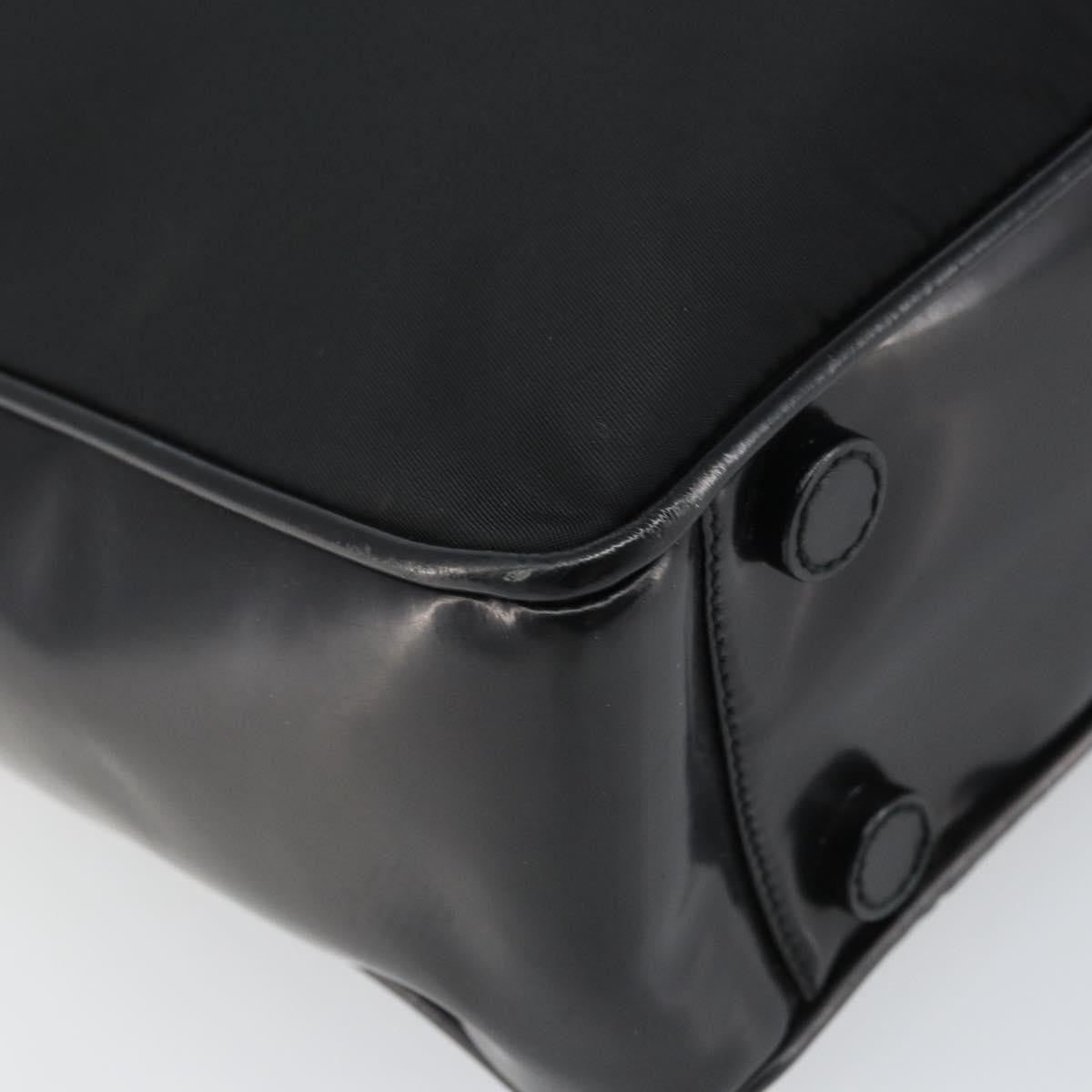 Prada Vintage Tote Nylon, BLACK, NYLON, Tote bag