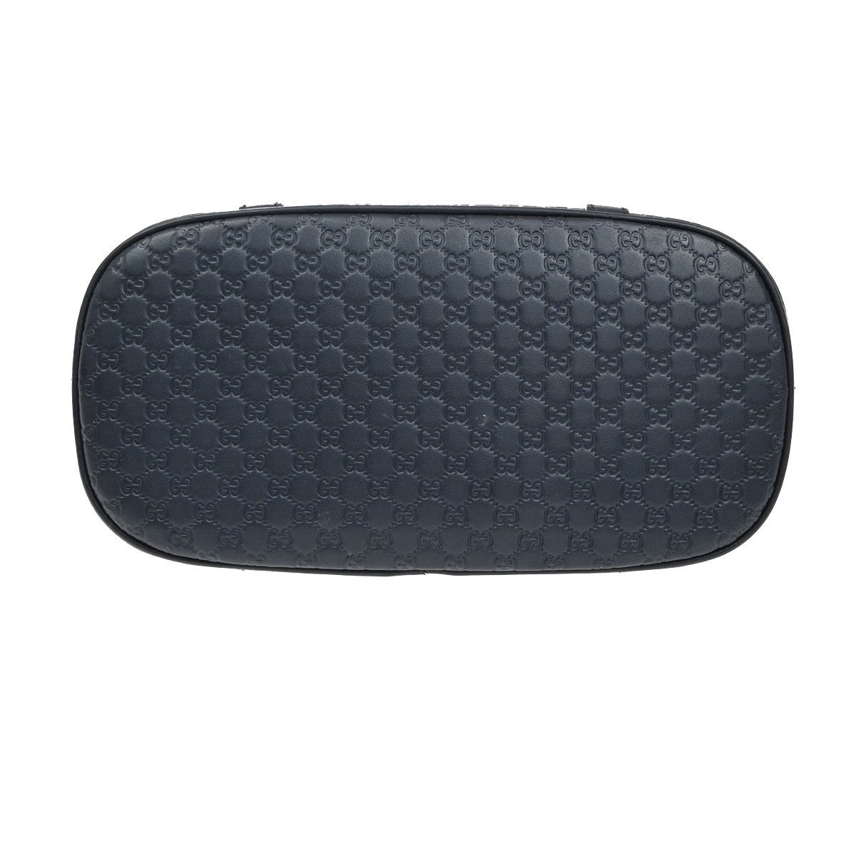 Gucci Convertible Dome Satchel Microguccissima Leather, NAVY, LEATHER, Handbag