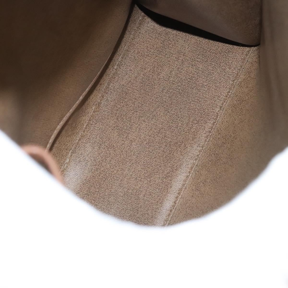 Christian Dior Vintage Honeycomb Handbag Canvas Leather, BEIGE, CANVAS, Handbag