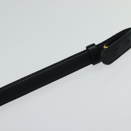 Chanel CC Belt Leather, BLACK, LEATHER, Belts