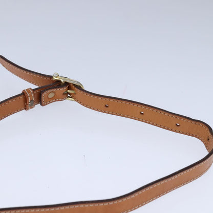 Celine Macadam Shoulder Bag PVC Leather, BROWN, CANVAS, Shoulder bag