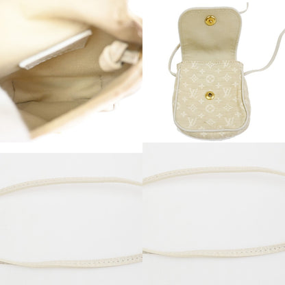 Louis Vuitton Cancun Pochette Monogram Mini Canvas, BEIGE, CANVAS, Clutche & pouche