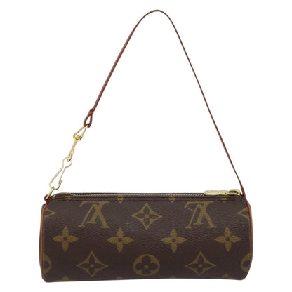 Louis Vuitton Papillon Pochette Monogram Canvas, BROWN, CANVAS, Clutche & pouche