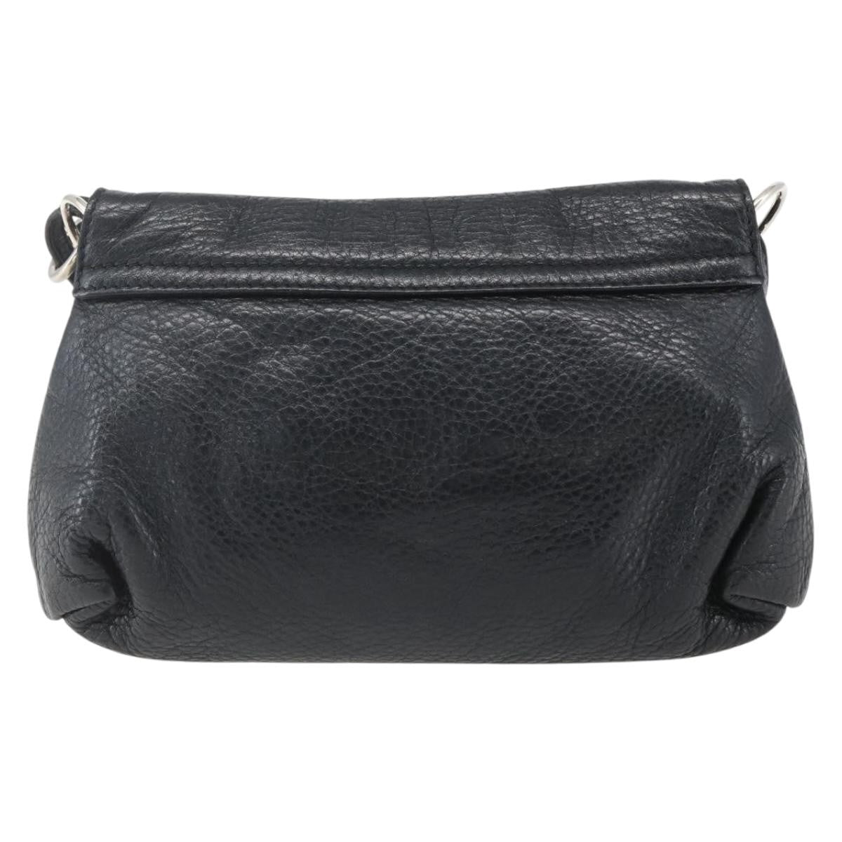 Chloe Lily Shoulder bag Leather, BLACK, LEATHER, Shoulder bag