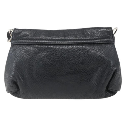 Chloe Lily Shoulder bag Leather, BLACK, LEATHER, Shoulder bag