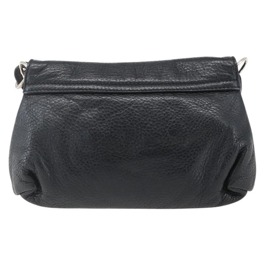 Chloe Lily Shoulder bag Leather, BLACK, LEATHER, Shoulder bag
