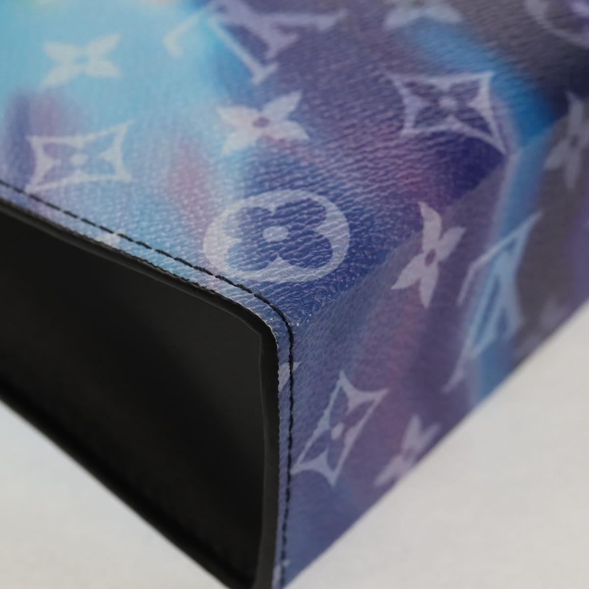 Louis Vuitton Pochette Voyage Limited Edition Monogram Sunset Canvas, MULTICOLOUR, CANVAS, Clutche & pouche