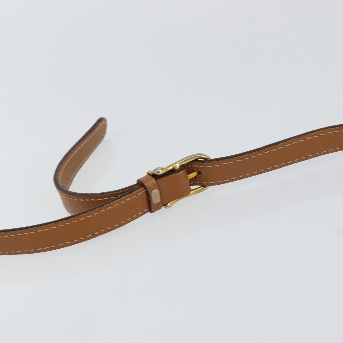 Celine Vintage Macadam Shoulder Bag Canvas and Leather, BROWN, CANVAS, Shoulder bag