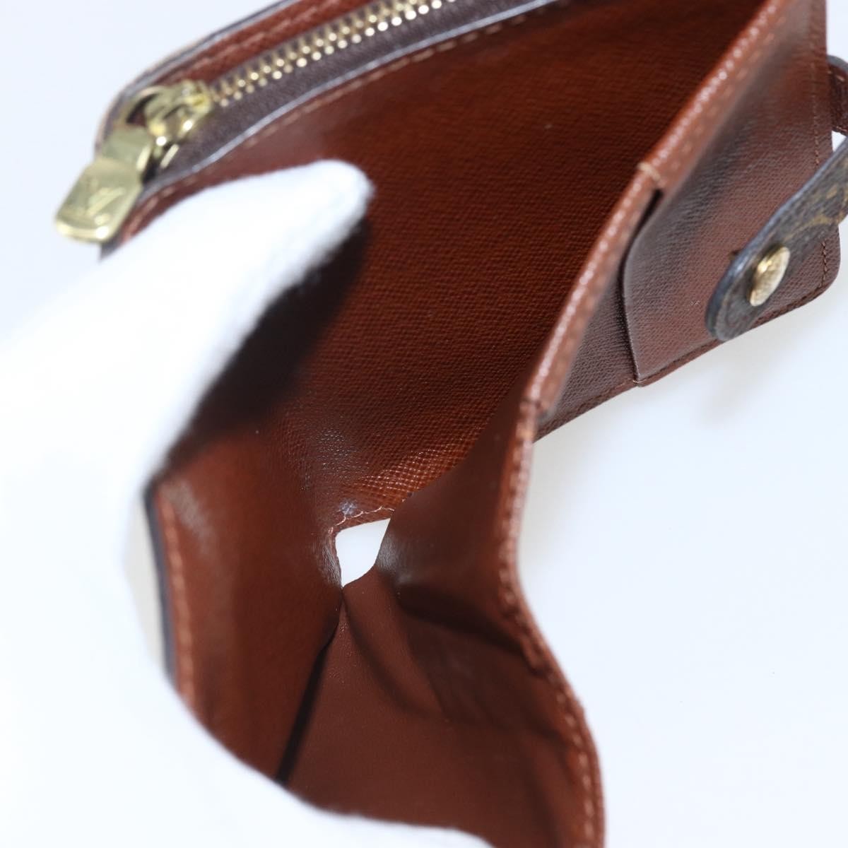 Louis Vuitton Compact Zippe Wallet Monogram Canvas, BROWN, CANVAS, Wallets