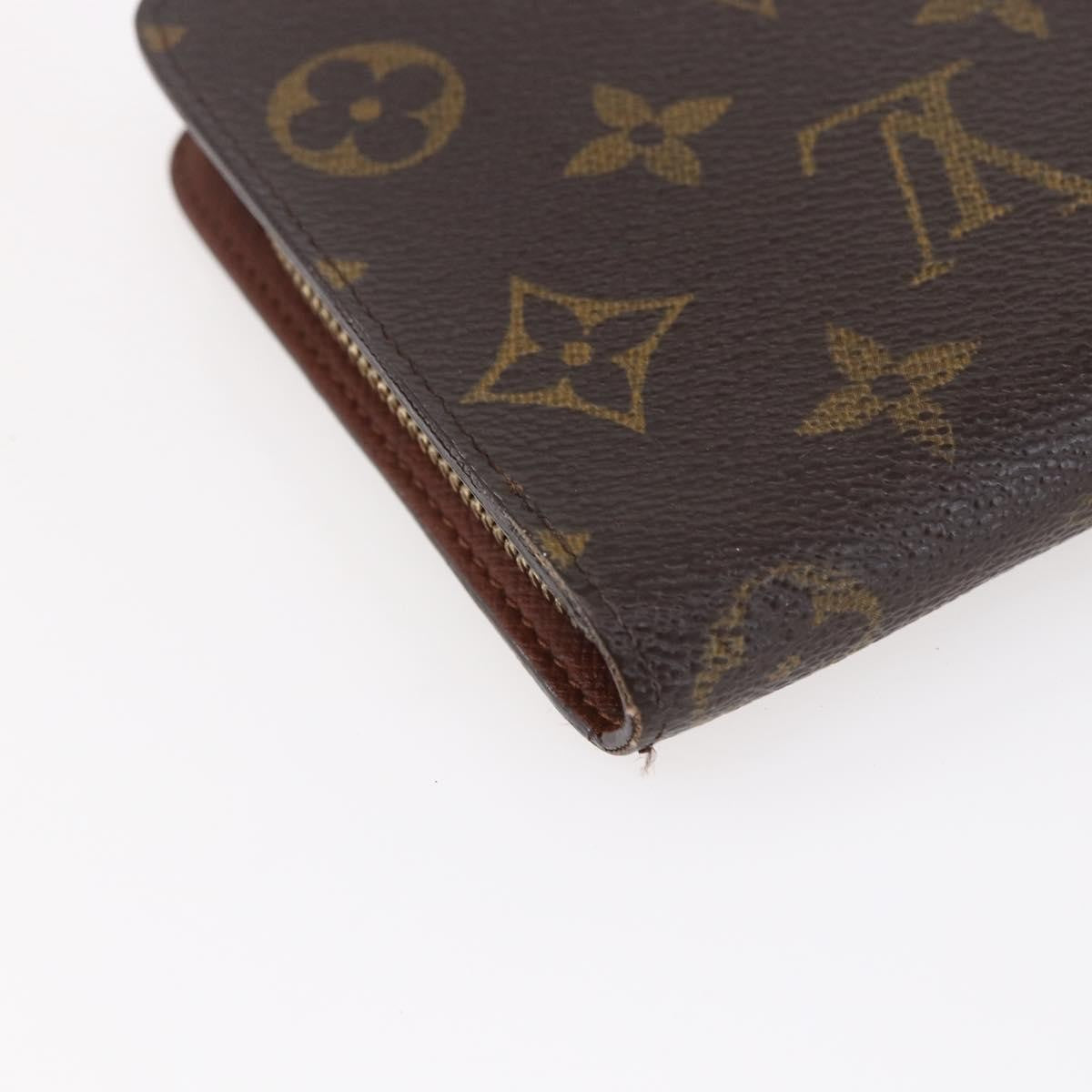 Louis Vuitton Zippy wallet Canvas, BROWN, CANVAS, Wallets