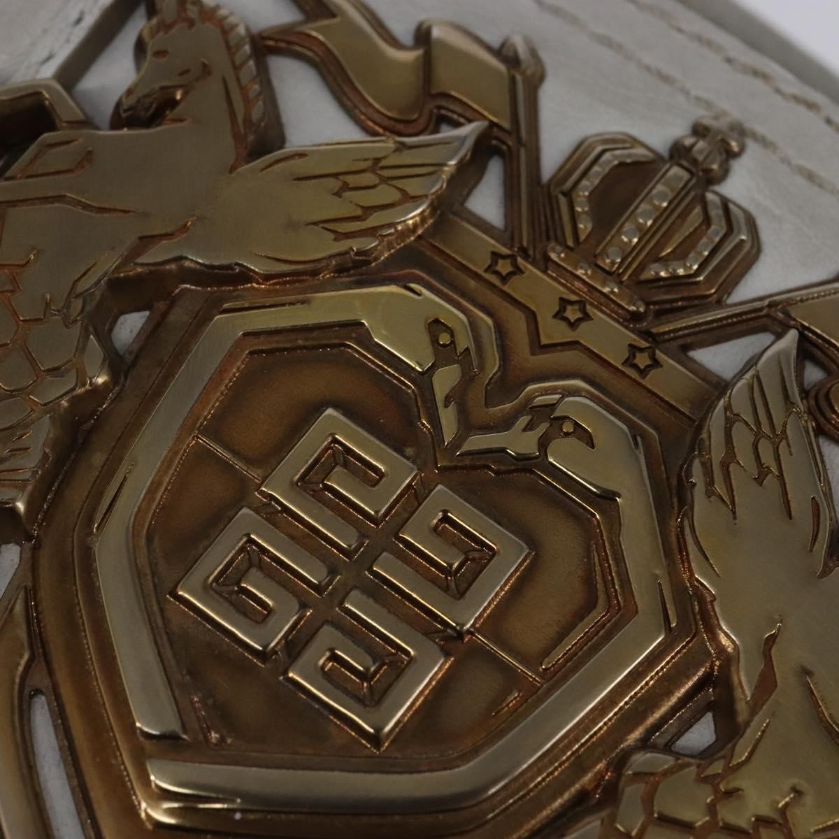 Givenchy Vintage Handbag Leather, GOLD, LEATHER, Handbag