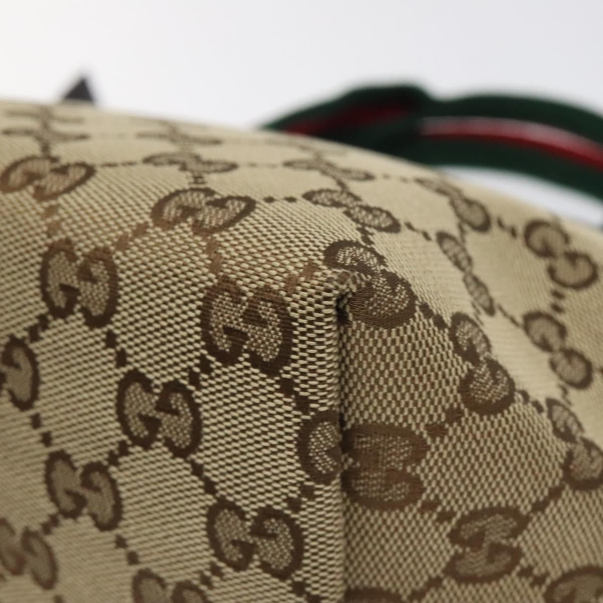 Gucci GG Canvas Bag Canvas, BEIGE, CANVAS, Handbag