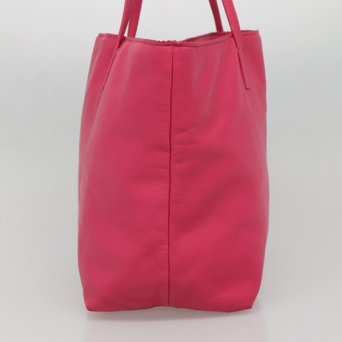 Loewe Anagram Tote Leather, PINK, LEATHER, Tote bag