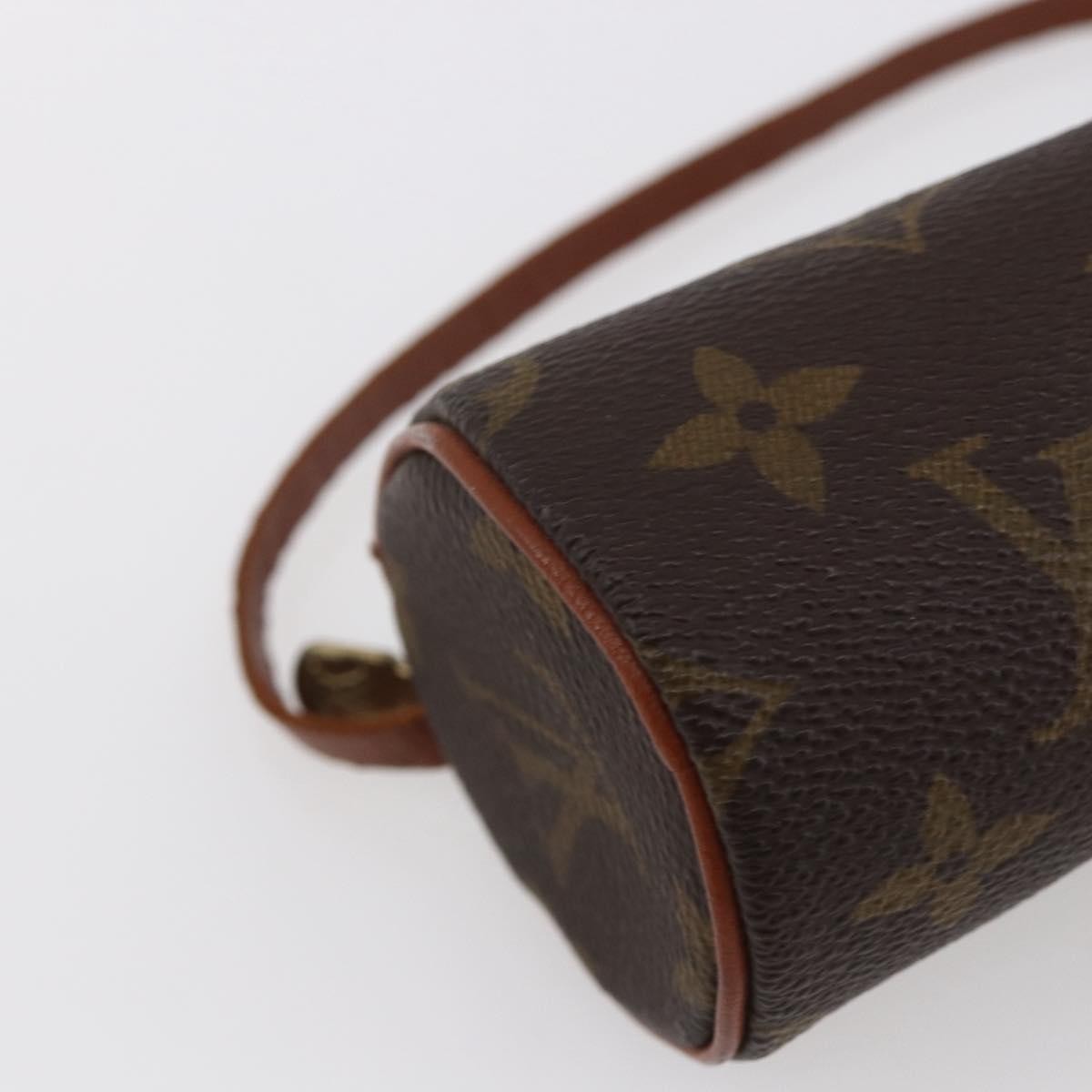 Louis Vuitton Papillon Pochette Monogram Canvas, BROWN, CANVAS, Clutche & pouche