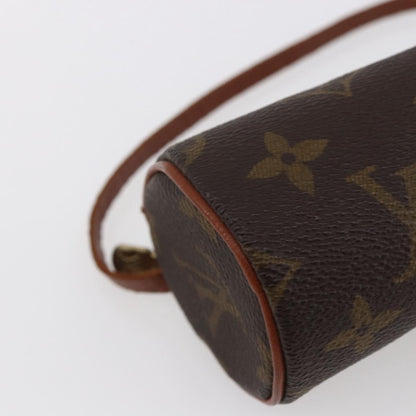 Louis Vuitton Papillon Pochette Monogram Canvas, BROWN, CANVAS, Clutche & pouche