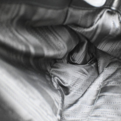 Salvatore Ferragamo Double Gancini Side Buckle Tote Leather, BLACK, LEATHER, Tote bag