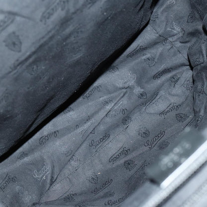 Gucci Buckle Backpack GG Imprime, BLACK, CANVAS, Backpack