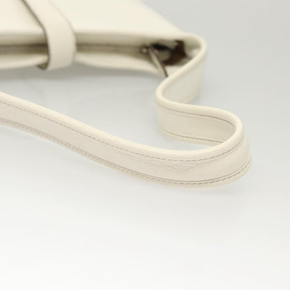 Salvatore Ferragamo Vintage Vara Hobo Leather, WHITE, LEATHER, Shoulder bag