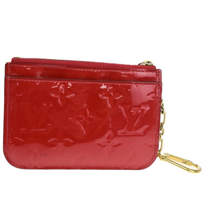 Louis Vuitton Pochette clés NM Monogram Vernis Patent Leather, RED, PATENT_LEATHER, Wallets