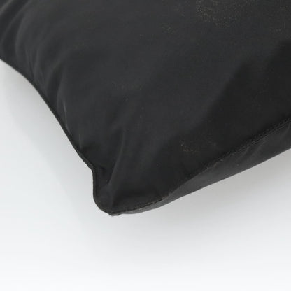 Prada Flat Messenger Bag Tessuto, BLACK, NYLON, Shoulder bag