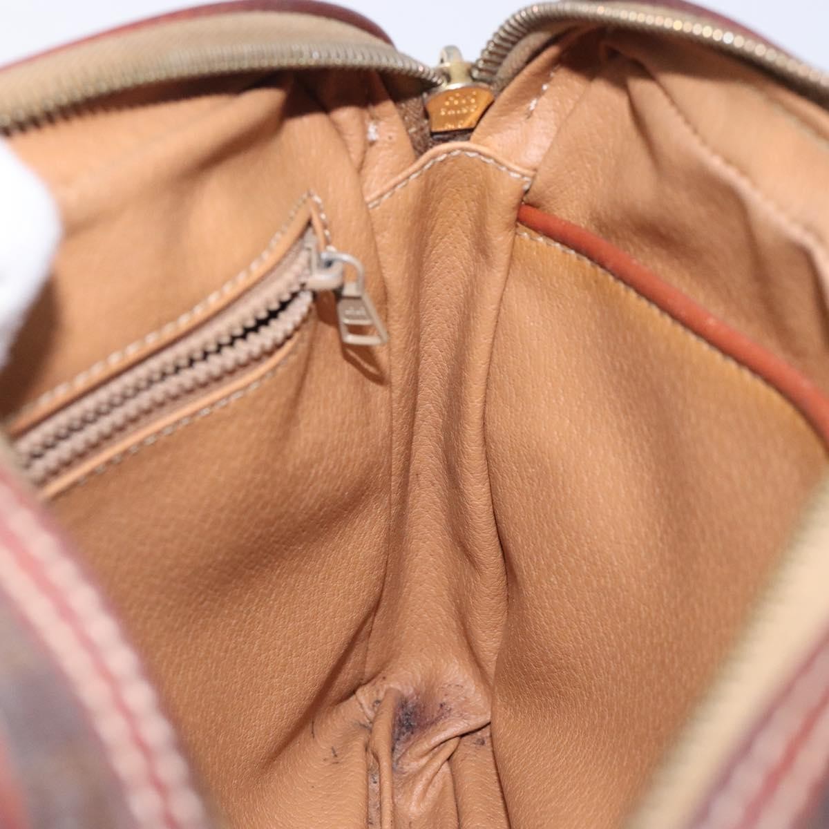 Celine Macadam Pochette Classic, BROWN, PVC, Clutche & pouche