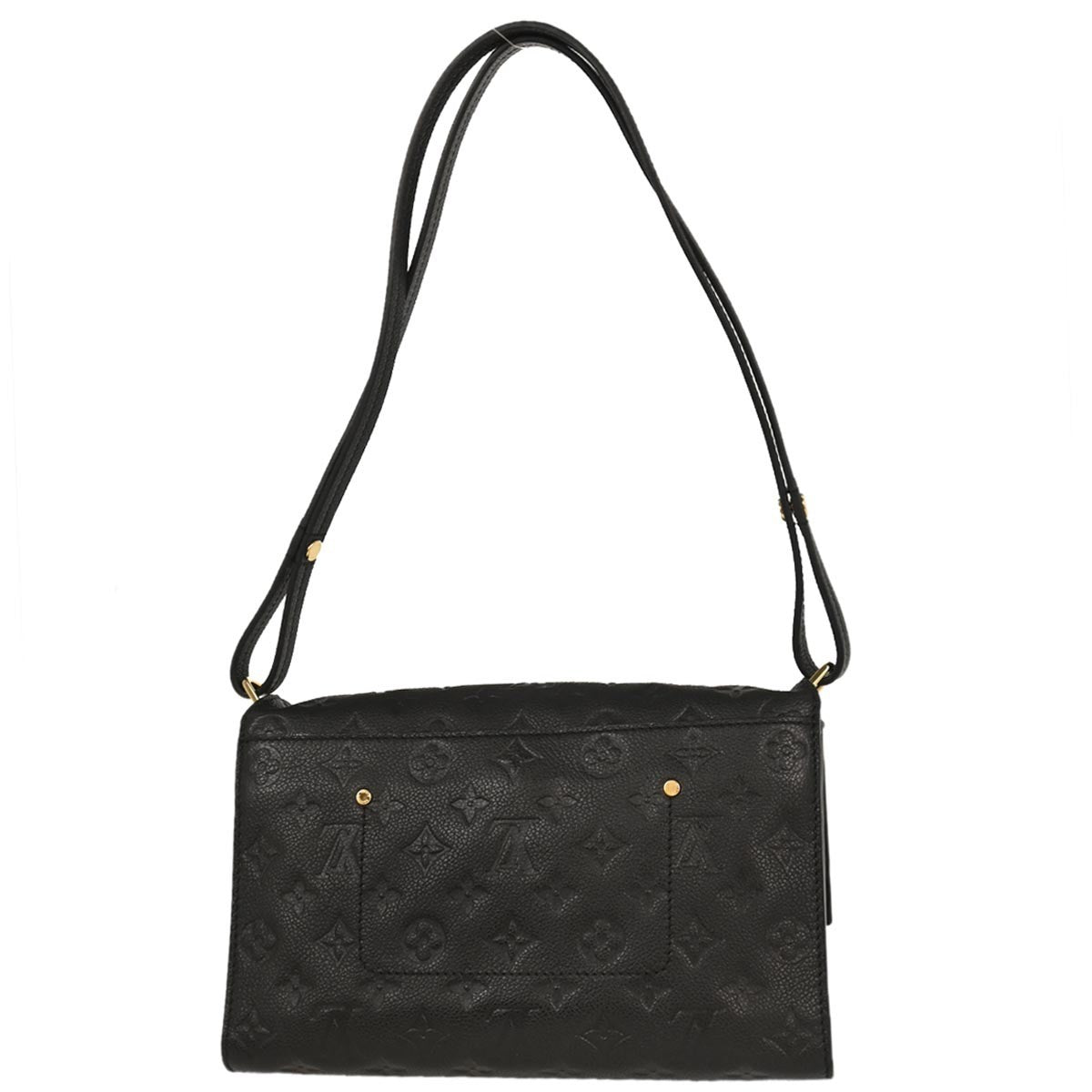 Louis Vuitton Fascinante Handbag Monogram Empreinte Leather, BLACK, LEATHER, Shoulder bag