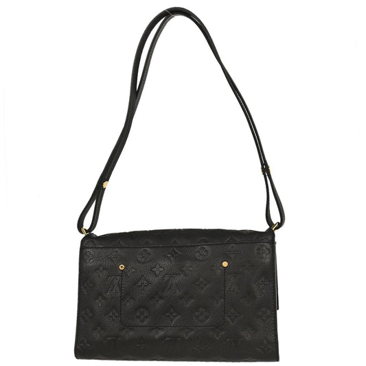 Louis Vuitton Fascinante Handbag Monogram Empreinte Leather, BLACK, LEATHER, Shoulder bag