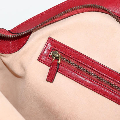 Gucci Rebelle leather red leather, RED, LEATHER, Handbag