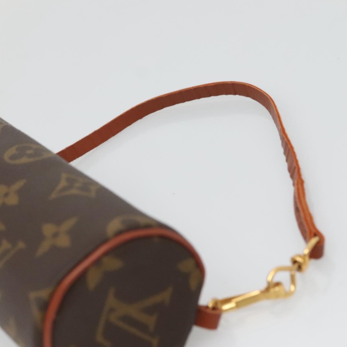 Louis Vuitton Papillon Pochette Monogram Canvas, BROWN, CANVAS, Handbag