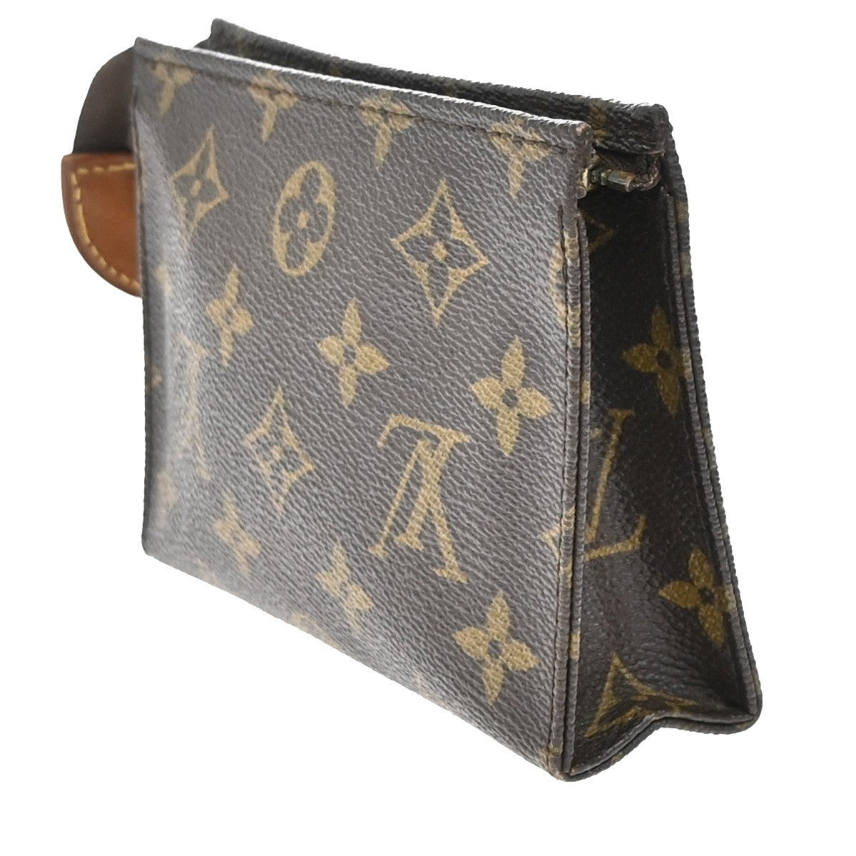 Louis Vuitton Toiletry Pouch Monogram Canvas, BROWN, CANVAS, Clutche & pouche