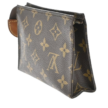 Louis Vuitton Toiletry Pouch Monogram Canvas, BROWN, CANVAS, Clutche & pouche