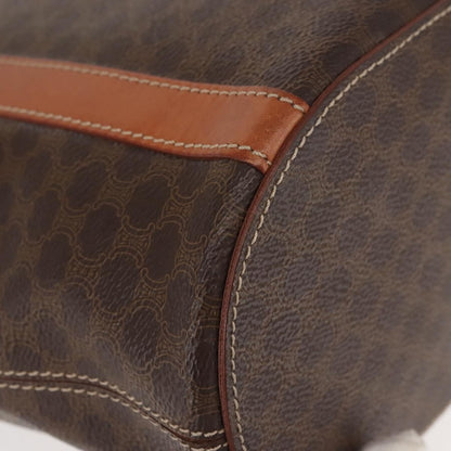 Celine Bucket Bag Triomphe Coated Canvas, BROWN, CANVAS, Tote bag