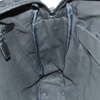 Burberry Black Label Business Bag Canvas, BLACK, CANVAS, Briefcase