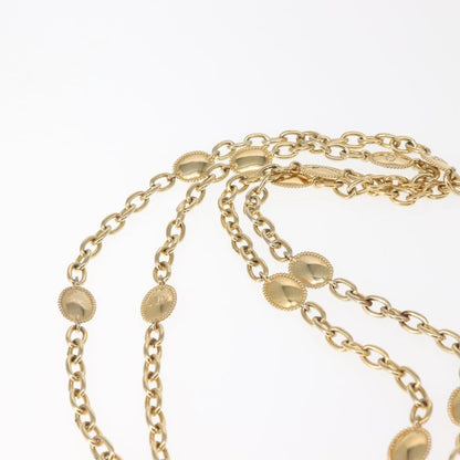 Christian Dior Vintage CD Chain  Shoulder Bag Leather, BLACK, LEATHER, Shoulder bag