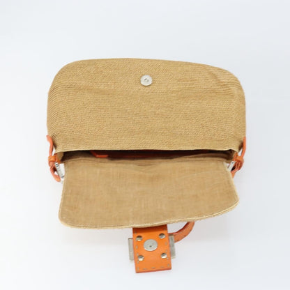 Fendi Mama Forever Bag Raphia, BEIGE, WOOD, Bag