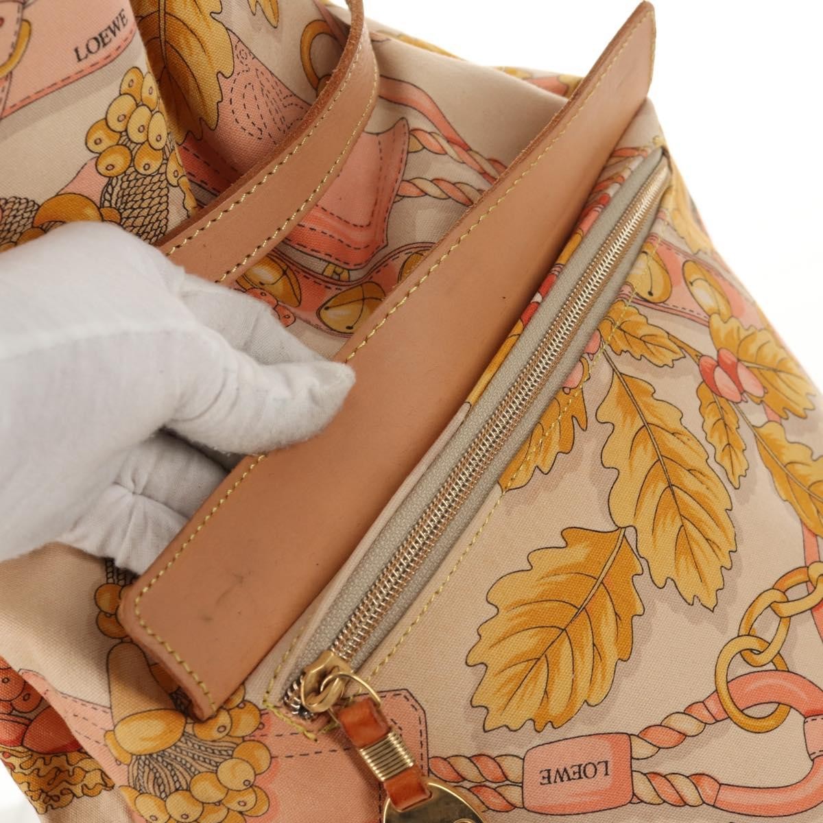 Loewe Vintage Shoulder Bag Canvas, MULTICOLOUR, CANVAS, Shoulder bag