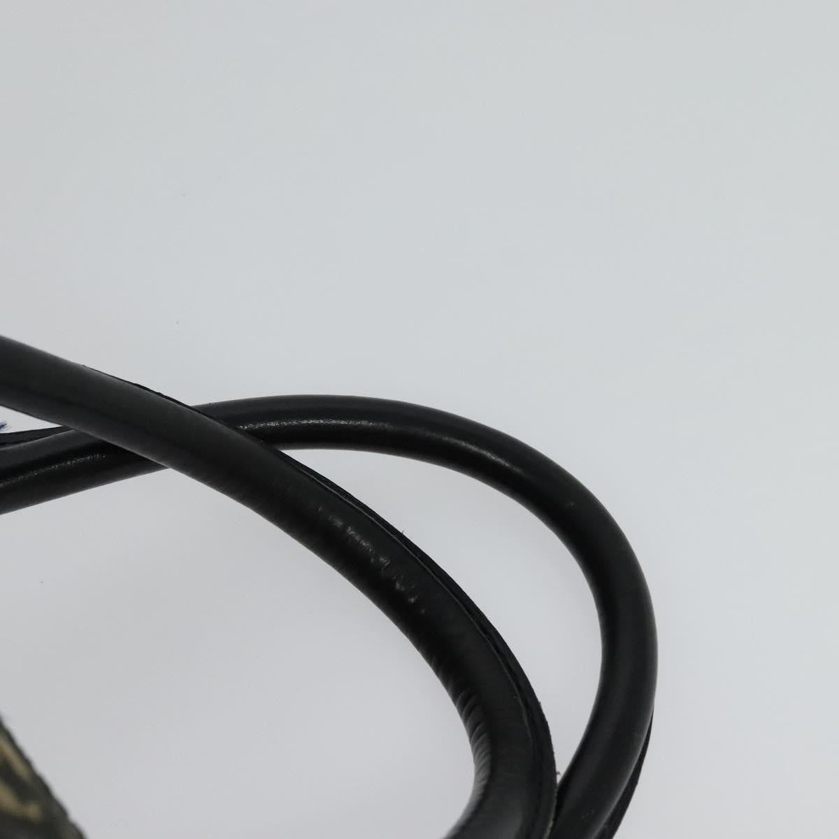 Christian Dior Vintage Trotter Boston Bag Diorissimo Canvas, NAVY, CANVAS, Travel bag