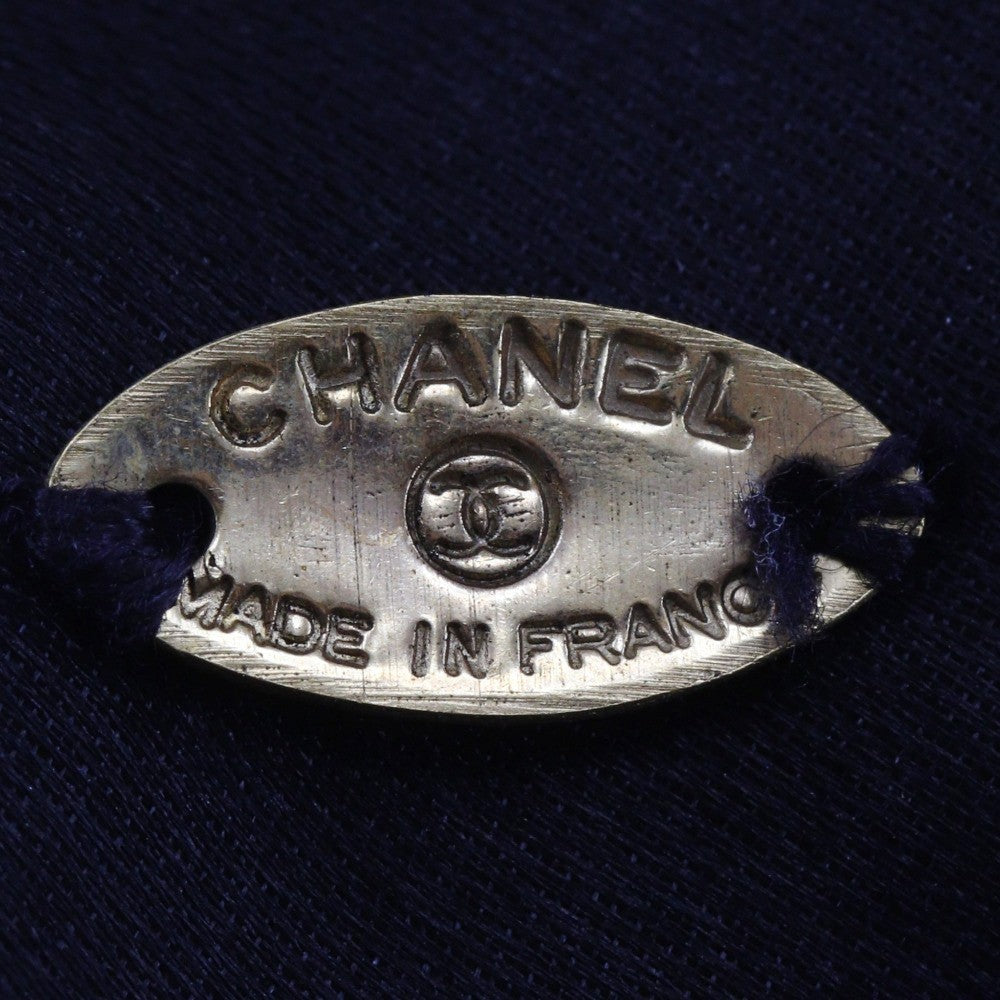 Chanel Camellia Ribbon Headband Silk, BLACK, SATIN, Head accessory