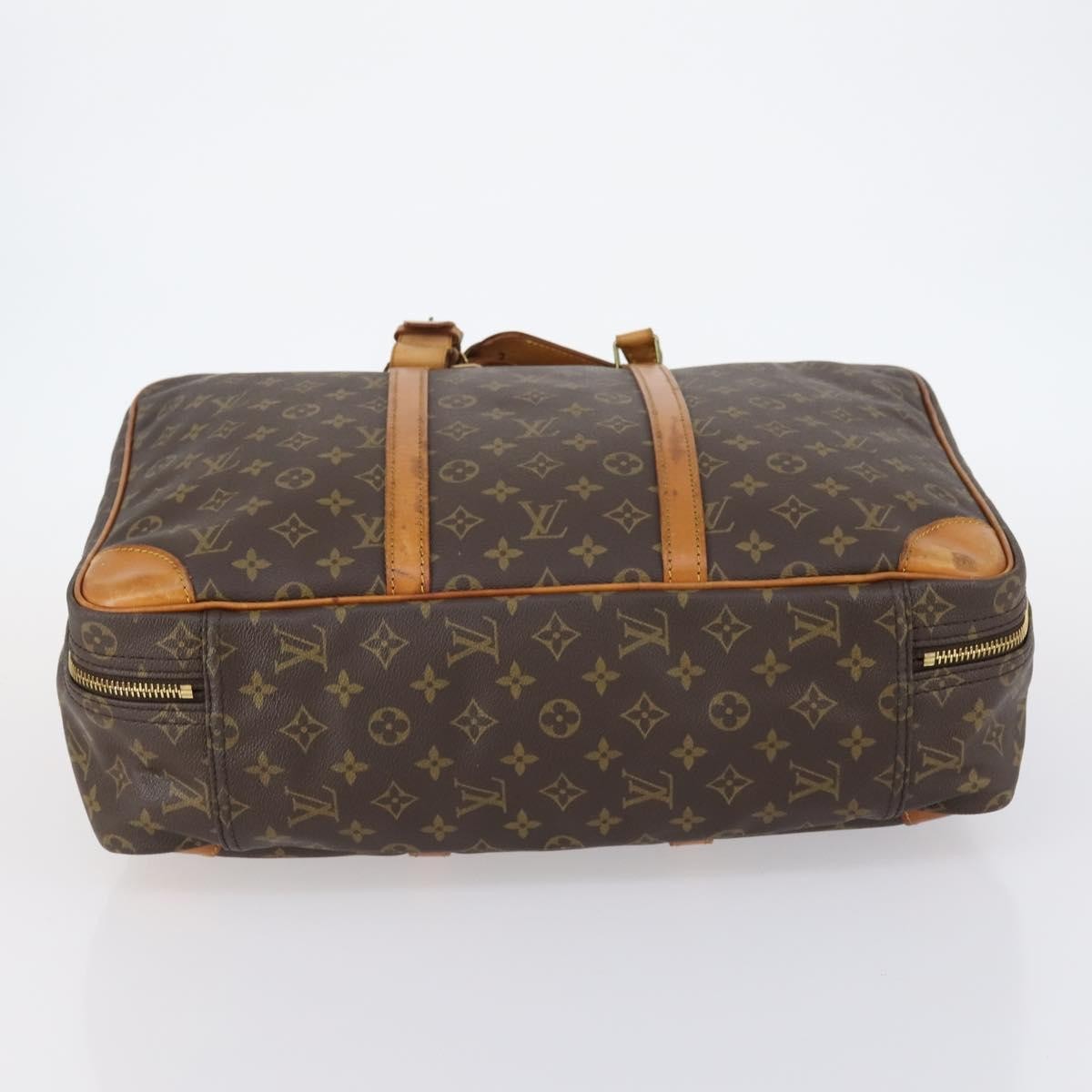 Louis Vuitton Sirius Handbag Monogram Canvas, BROWN, CANVAS, Travel bag