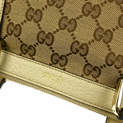 Gucci Abbey Zip Tote GG Canvas, BROWN, CANVAS, Tote bag