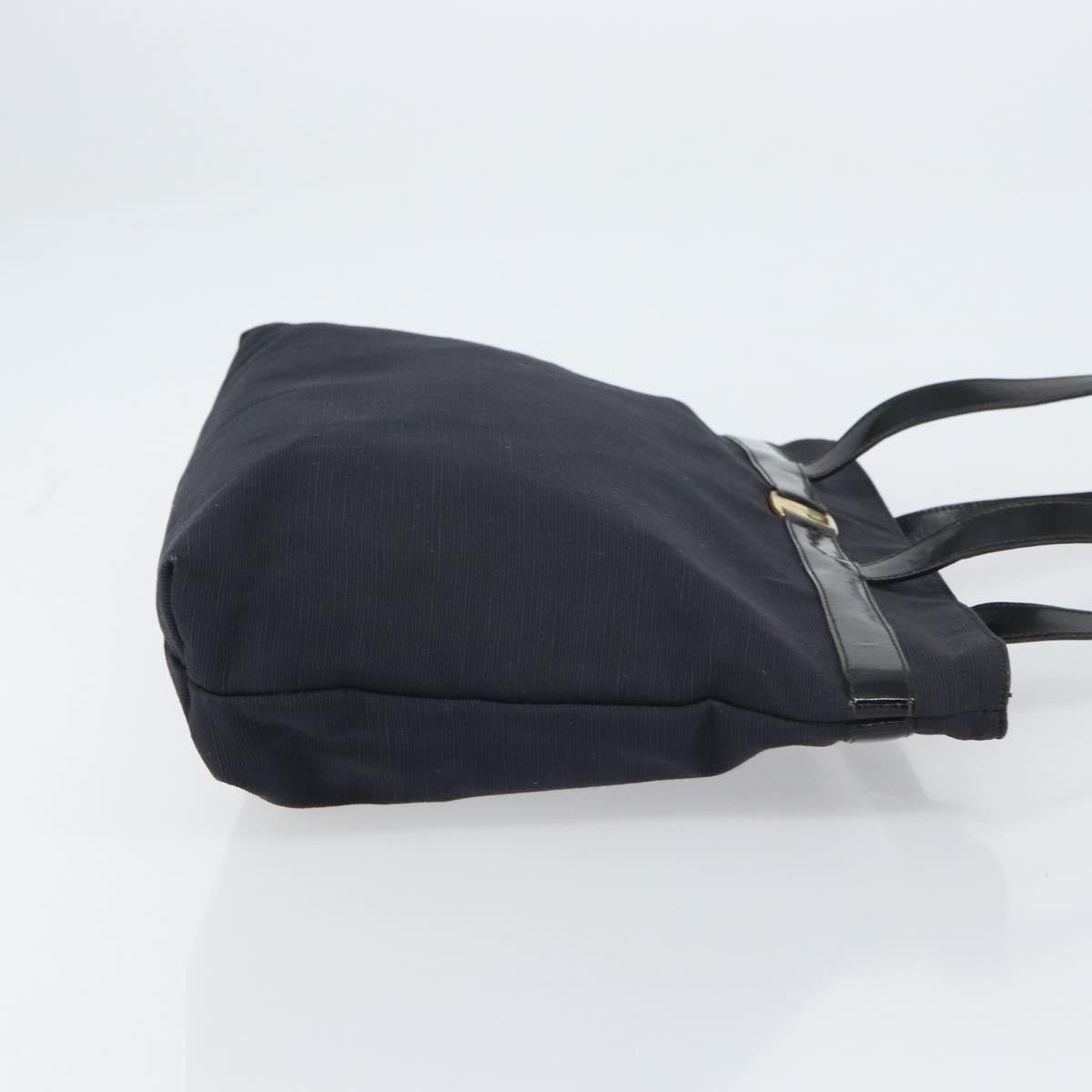 Salvatore Ferragamo Vala tote Canvas, BLACK, CANVAS, Tote bag