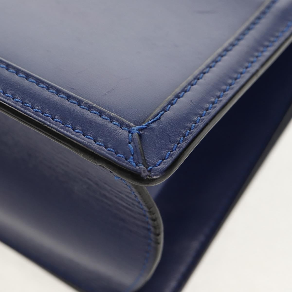 Loewe Barcelona Shoulder Bag Leather, BLUE, LEATHER, Shoulder bag