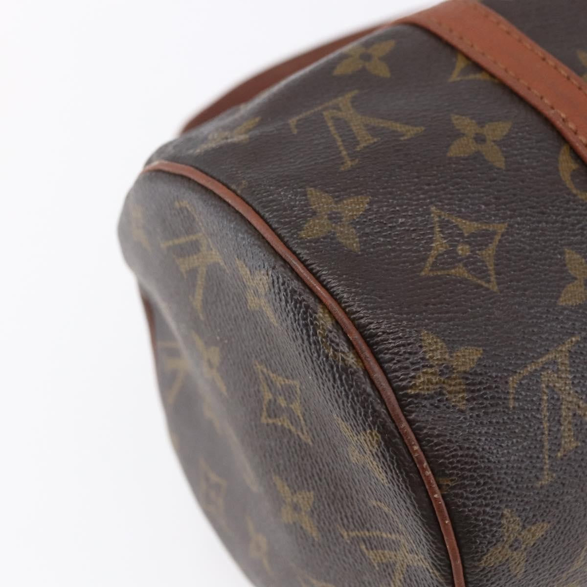 Louis Vuitton Papillon Handbag Monogram Canvas, BROWN, CANVAS, Handbag